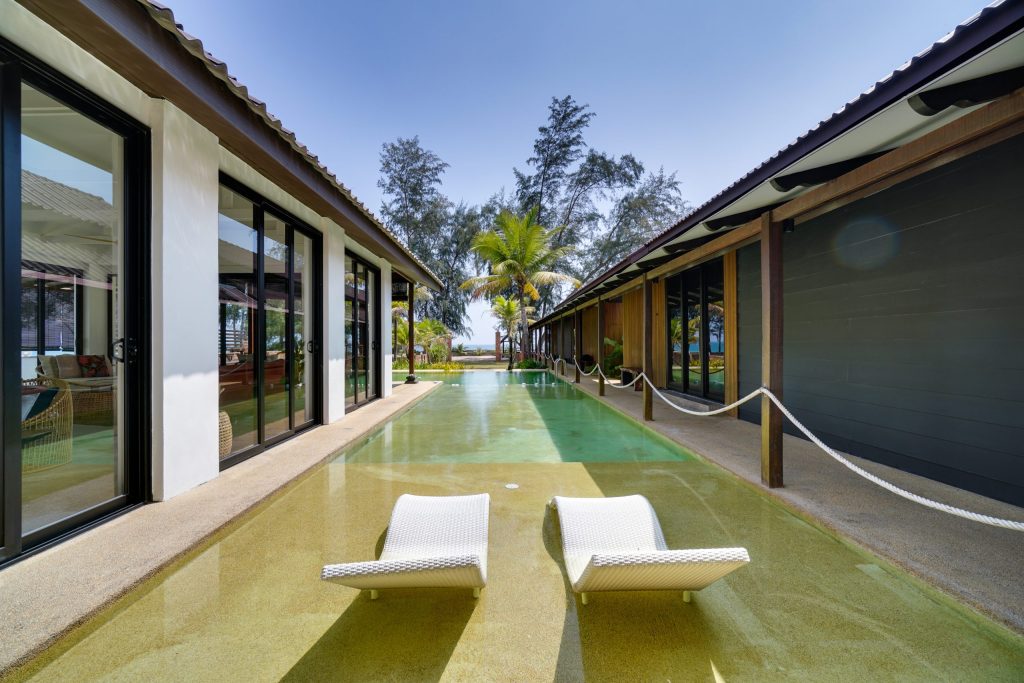 where to stay in kuala terengganu luxury beachfront villa view
